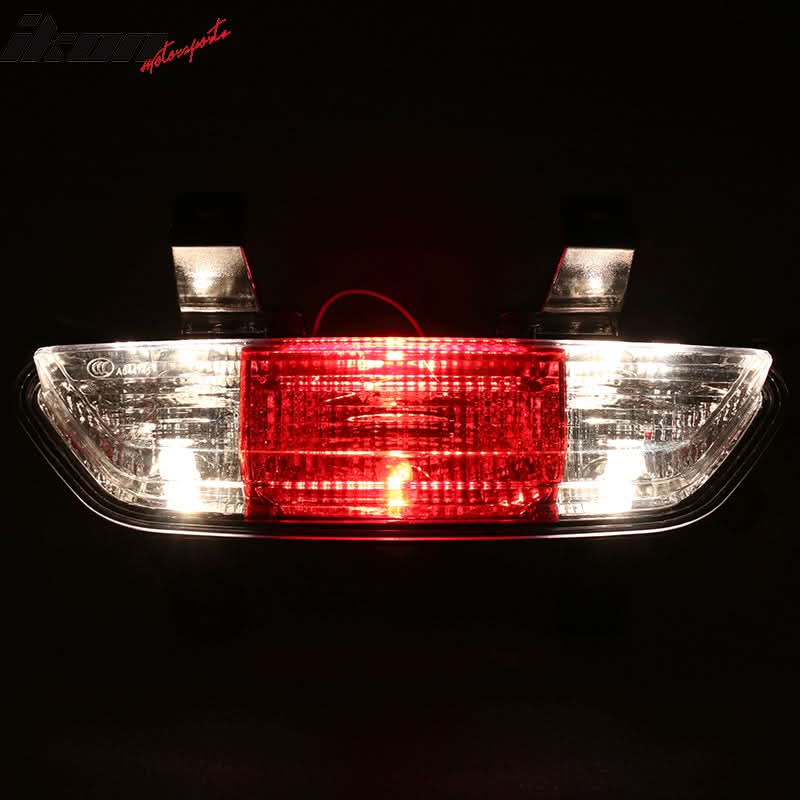 2015-2020 Ford Mustang Euro Clear Red Fog Light Brake Reverse Lamp