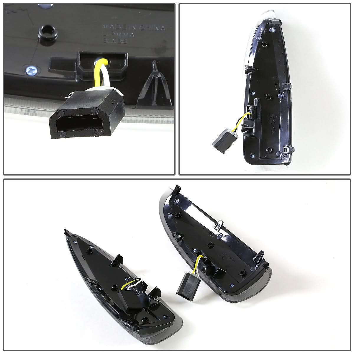2000-2007 Ford Super Duty Side Mirror Lights - Towing Mirrors w/ Amber LED
