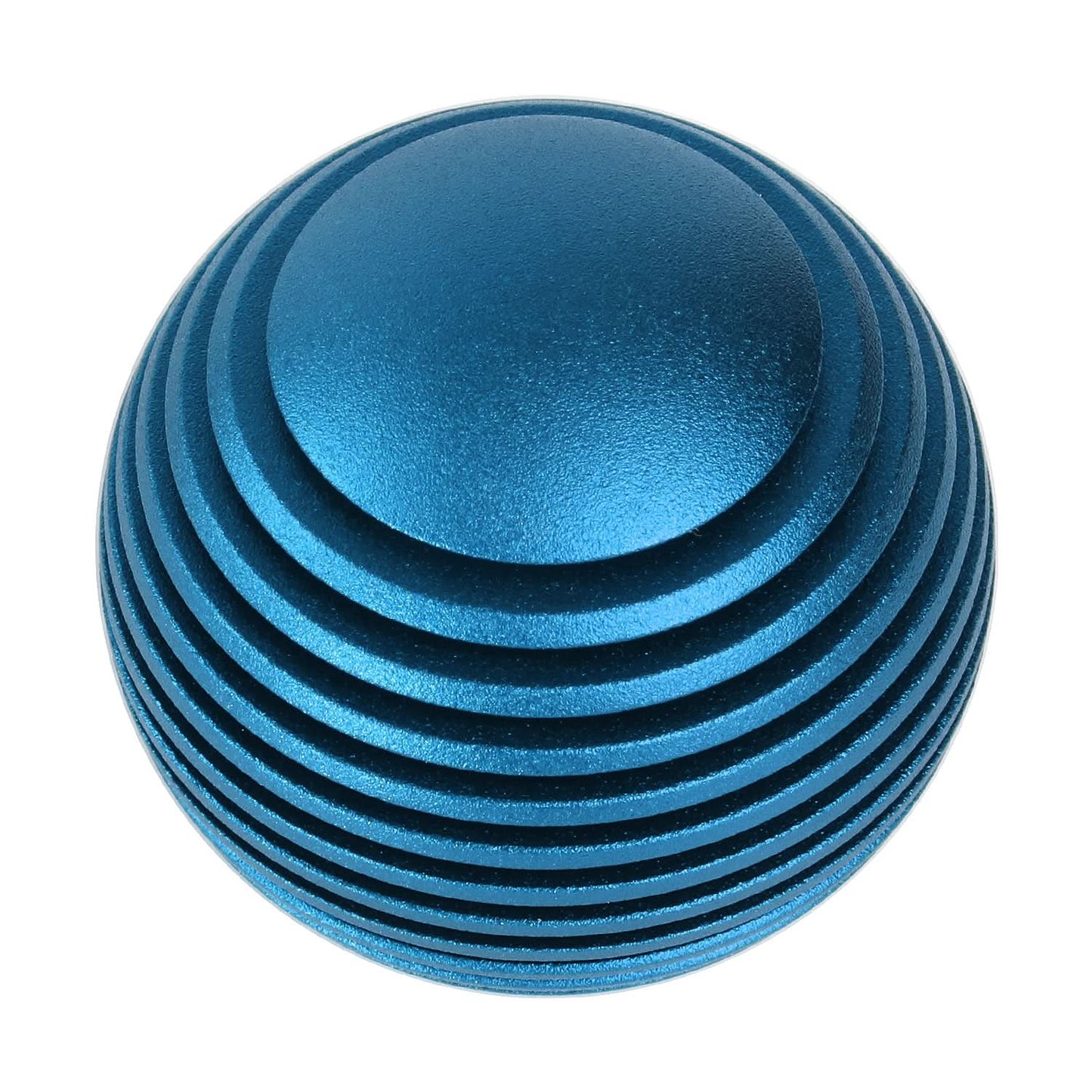 Universal Heatsink Style Ball Shift Knob - 50MM - Blue