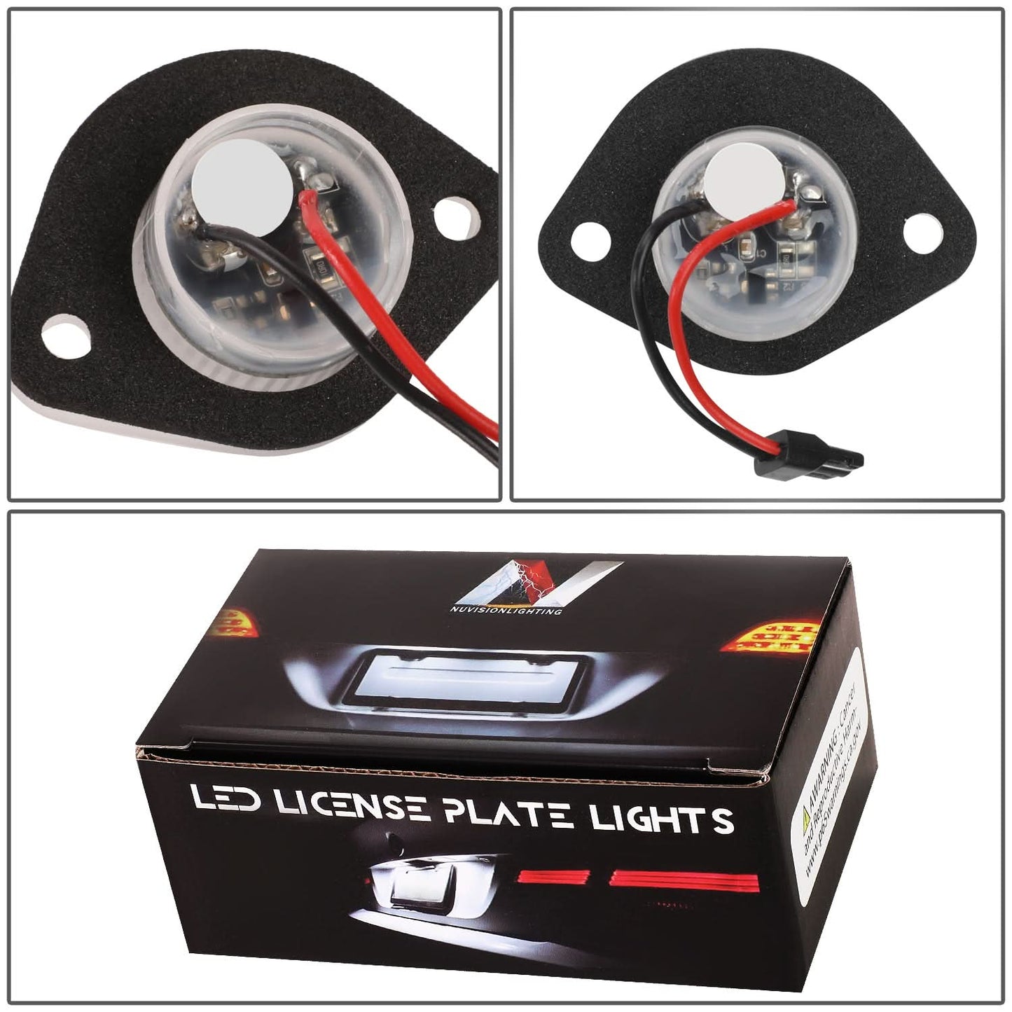 94-04 Ford Mustang LED License Plate Lamp - White