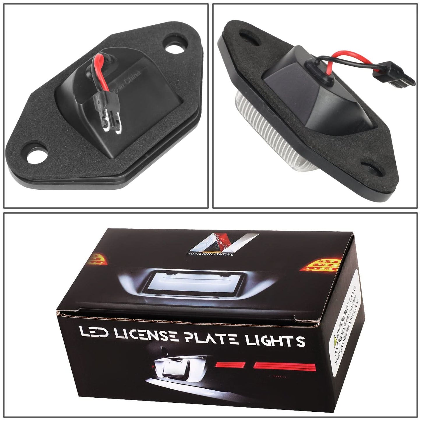 99-14 Ford E-150/E-250/E-350/E-450 White LED License Plate Lamp