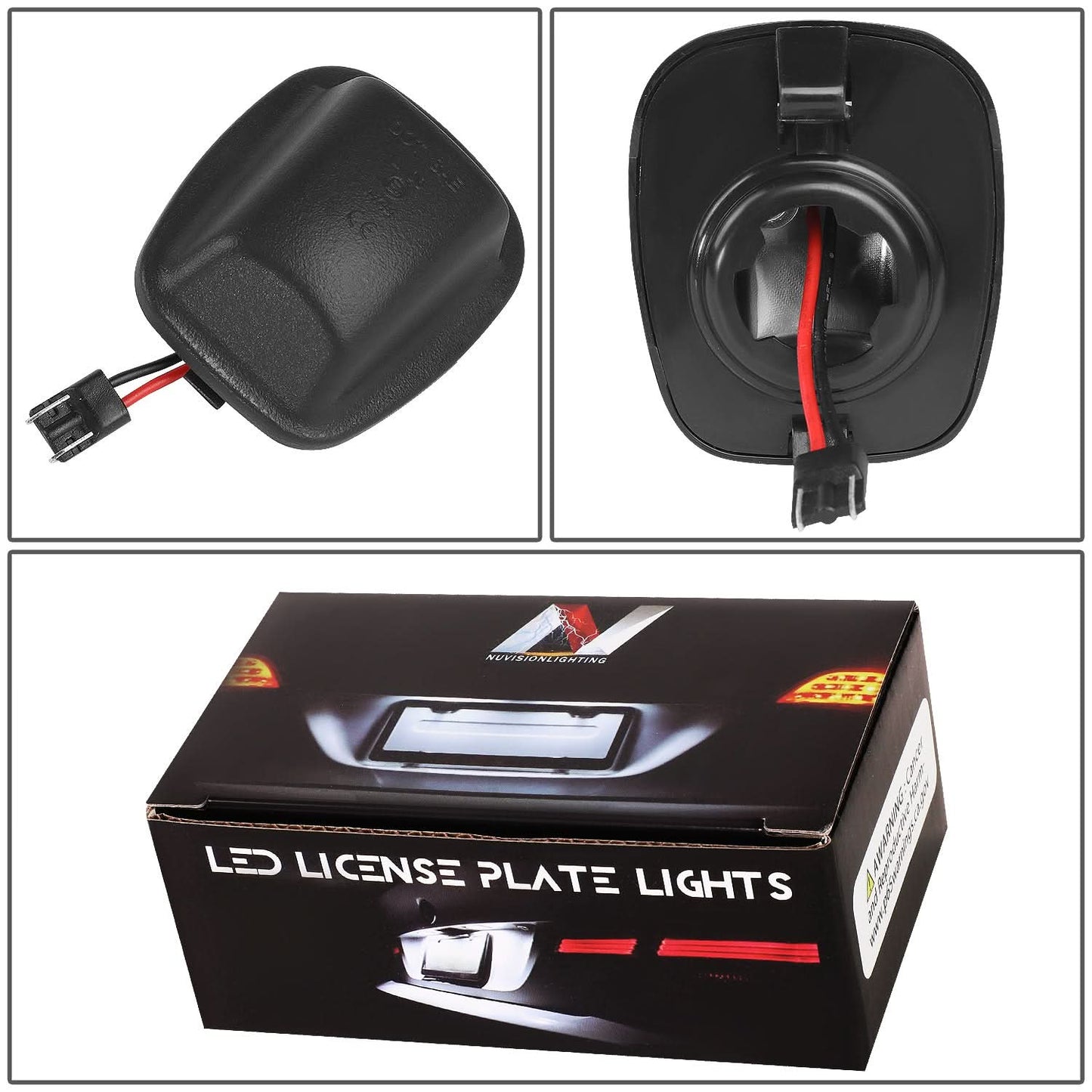 1994-2004 Nissan Xterra / Frontier LED License Plate Lamp - White