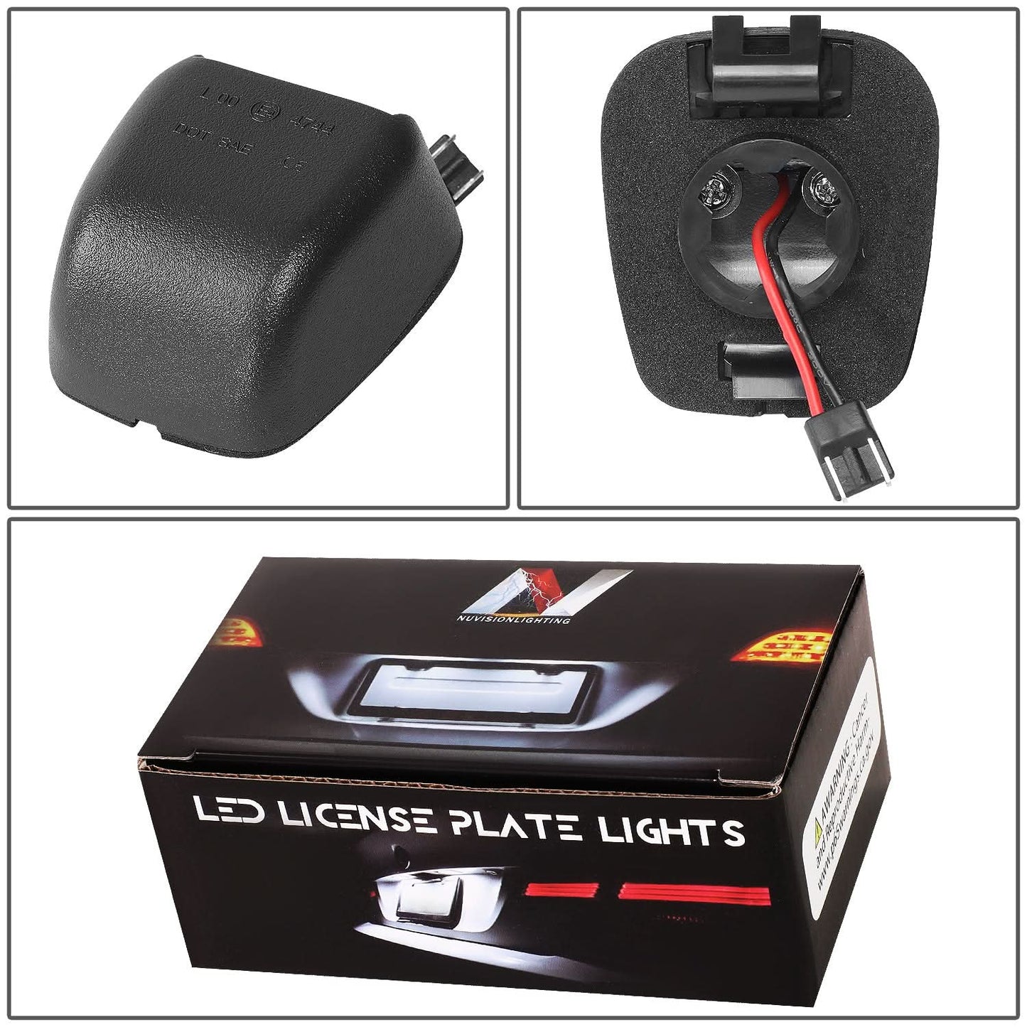 07-19 Nissan Frontier LED License Plate Lamp - White