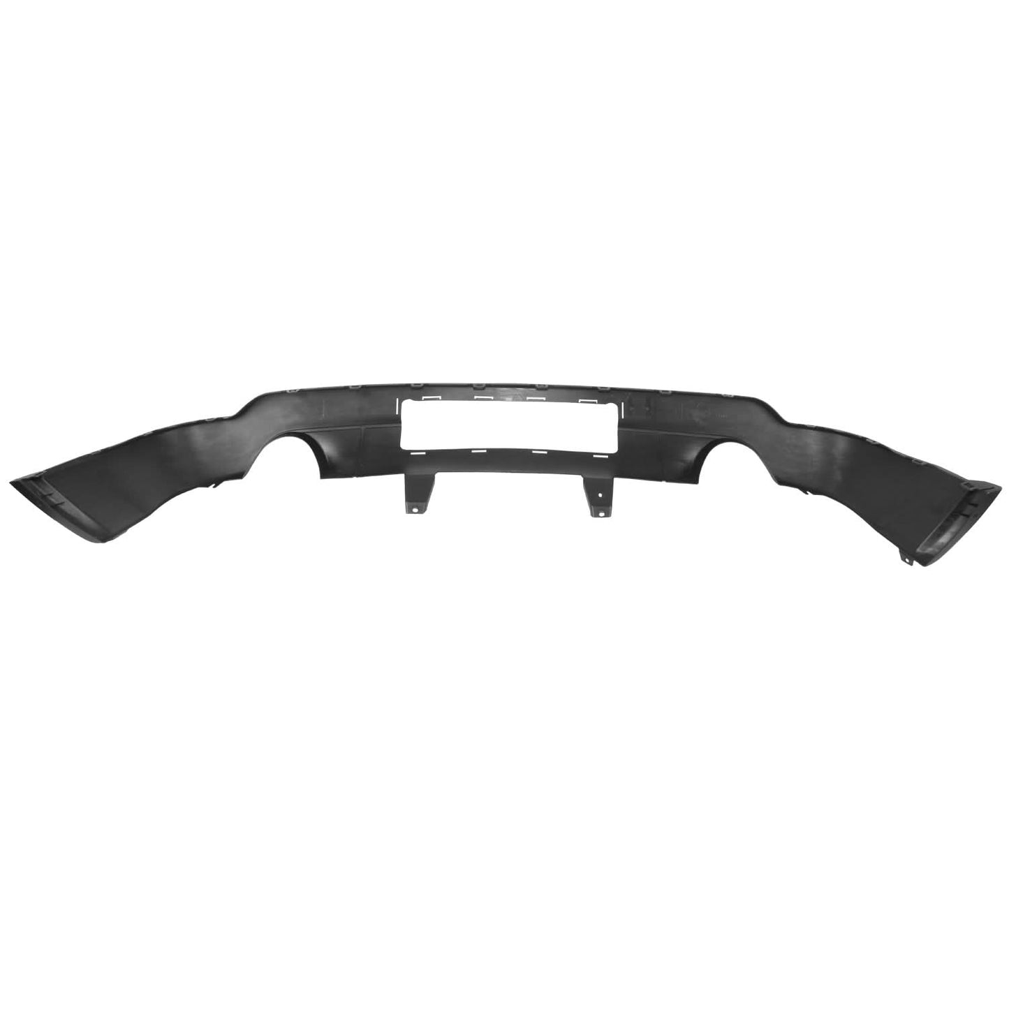 11-12 Jeep Grand Cherokee Rear Lower Bumper Valance w/ Dual Exhaust