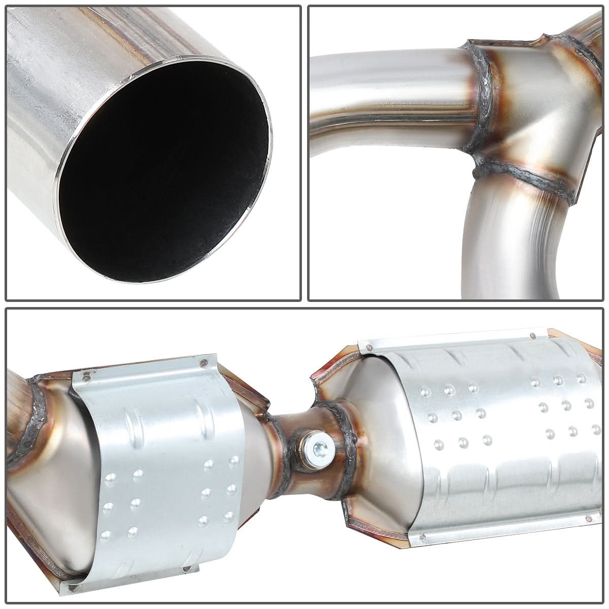 04-06 Ford F-150 / 06 Lincoln Mark LT 5.4L Y-Pipe Catalytic Converter