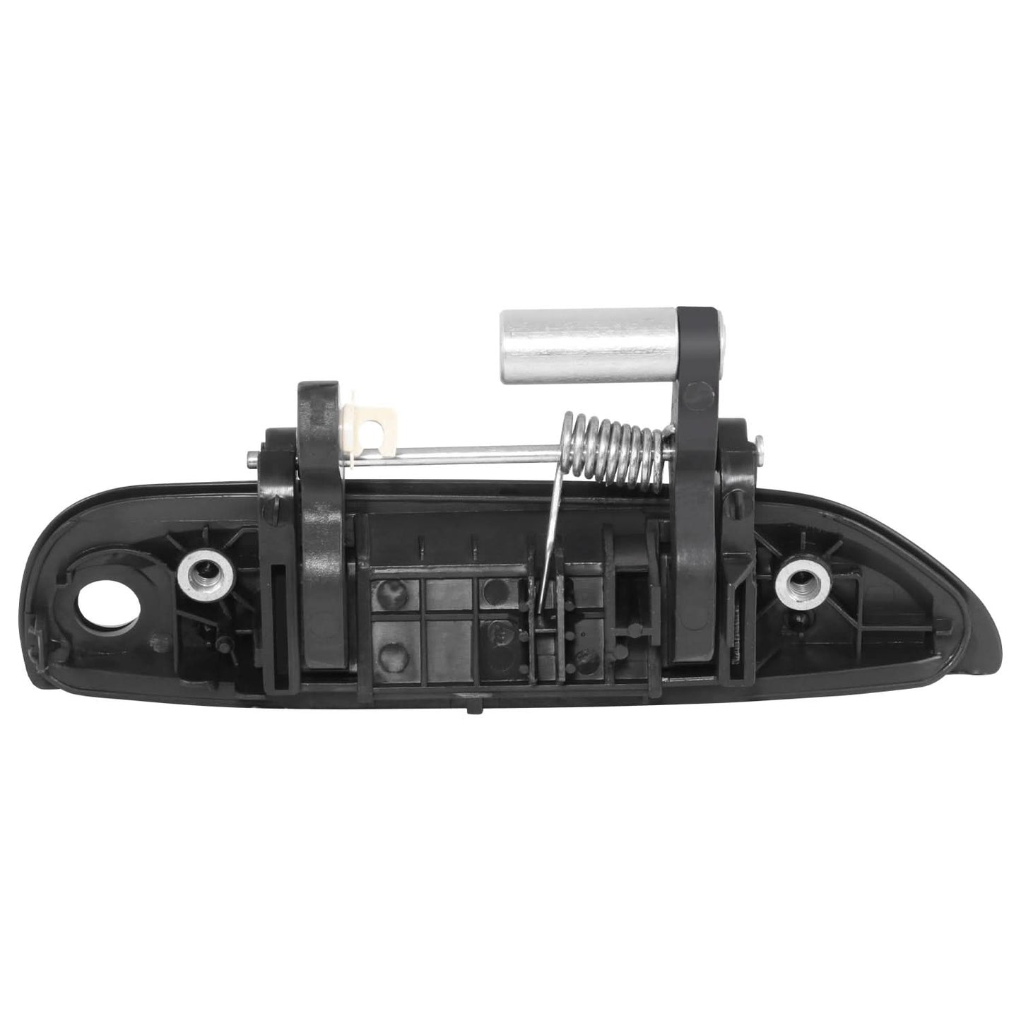 09-13 Honda Fit Front Left Door Pull Handle w/Key Hole Primed Black