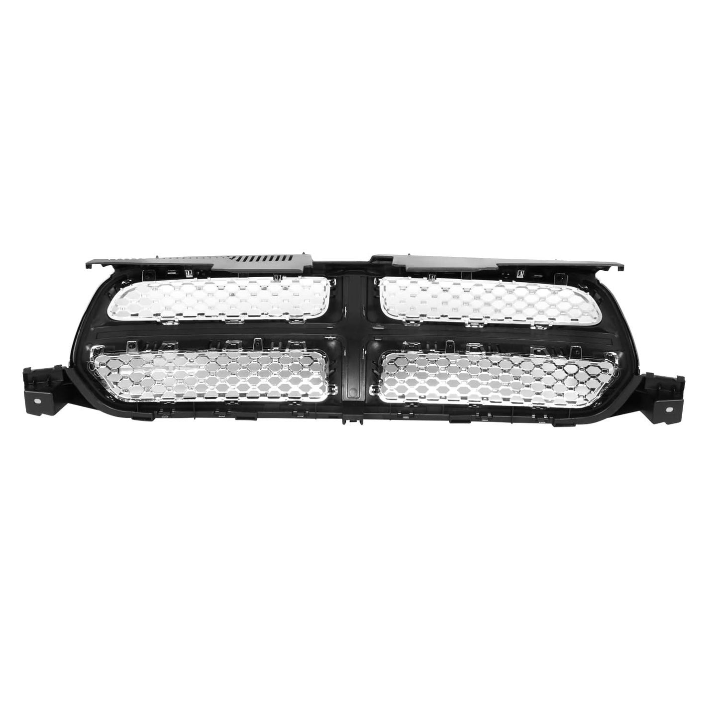 2011-2013 Dodge Durango Chrome/Black Front Grille Assembly