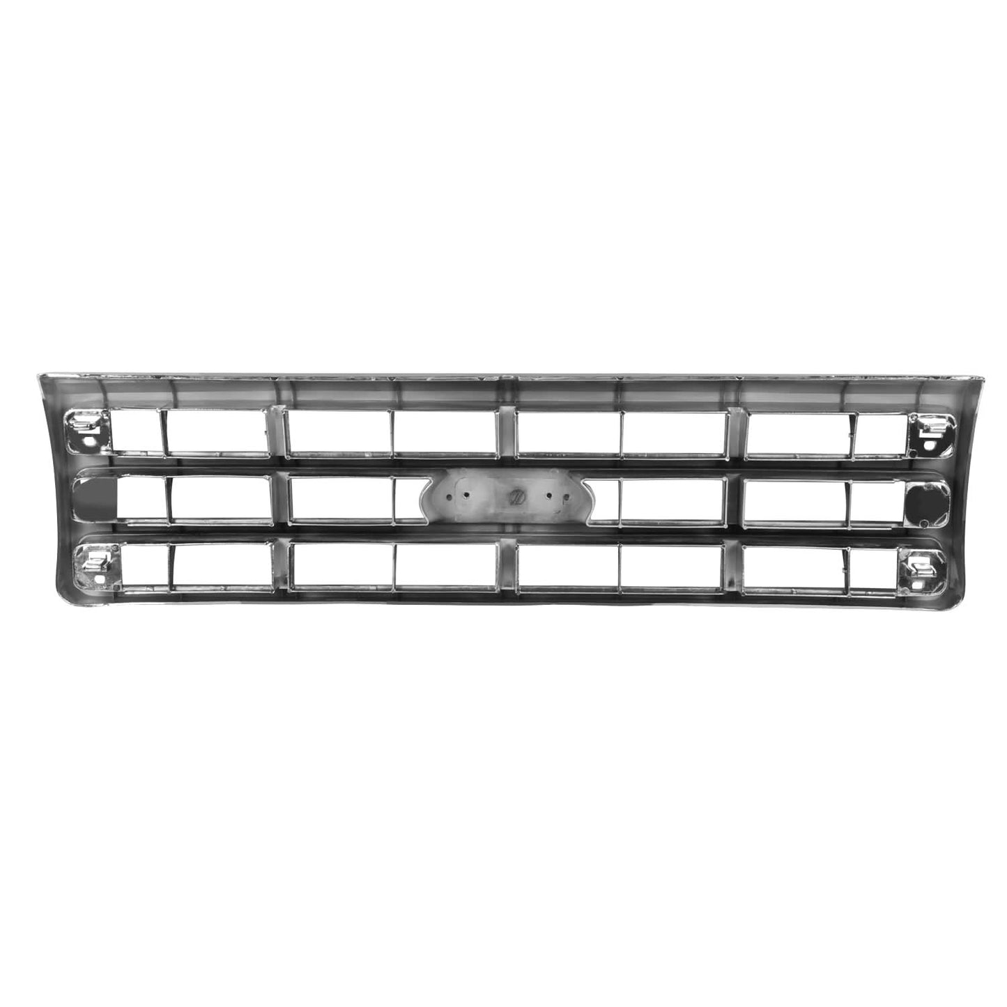 1987-1991 Ford F150 Chrome/Dark Argent Grille Assembly