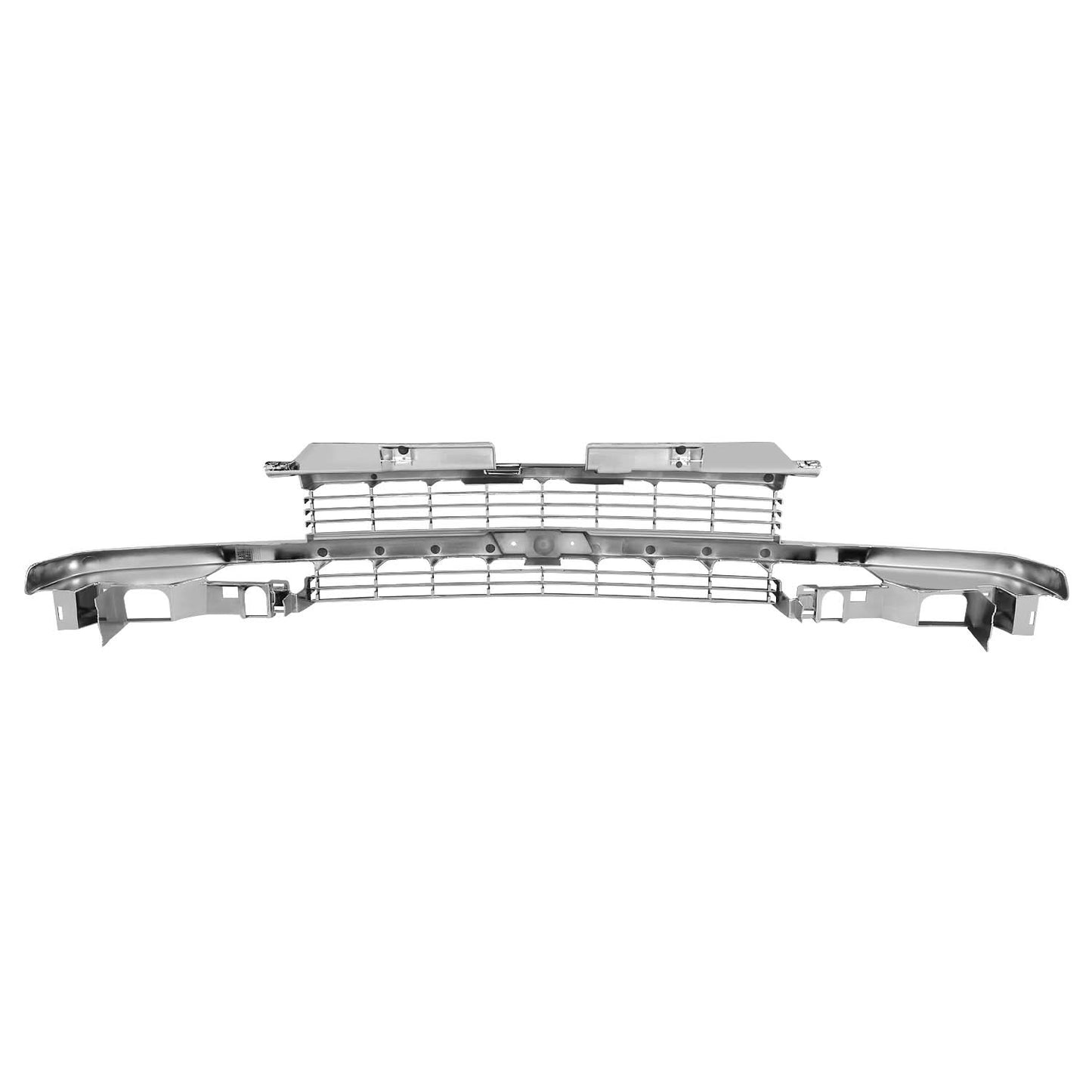 1994-2004 Chevy S10/GMC Sonoma Chrome/Dark Silver Grille Assembly