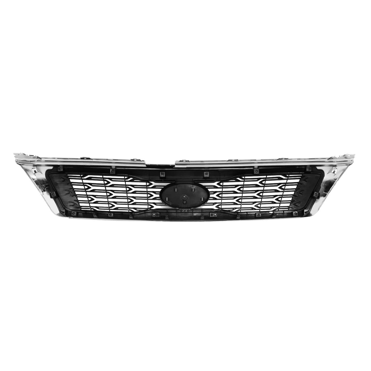 2006-2014 Ford KA Sedna Style Front Grille Chrome Black