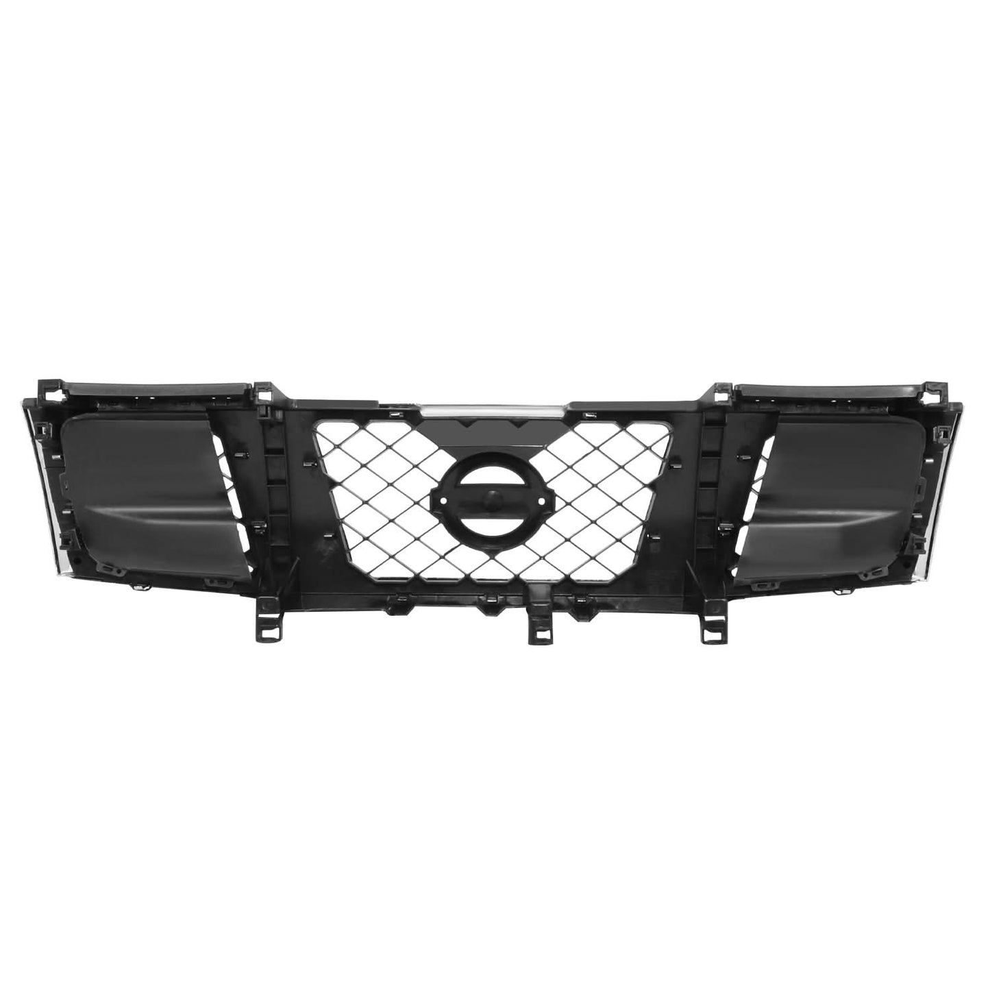 2004-2015 Nissan Titan/Armada Chrome & Black Grille Assembly