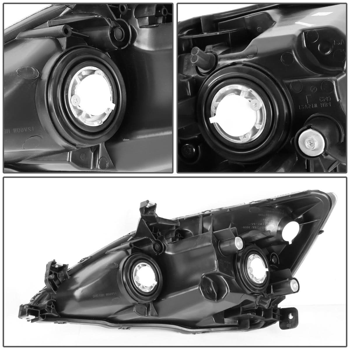 03-07 Honda Accord OE Style Headlights - Right Side 9006/9005