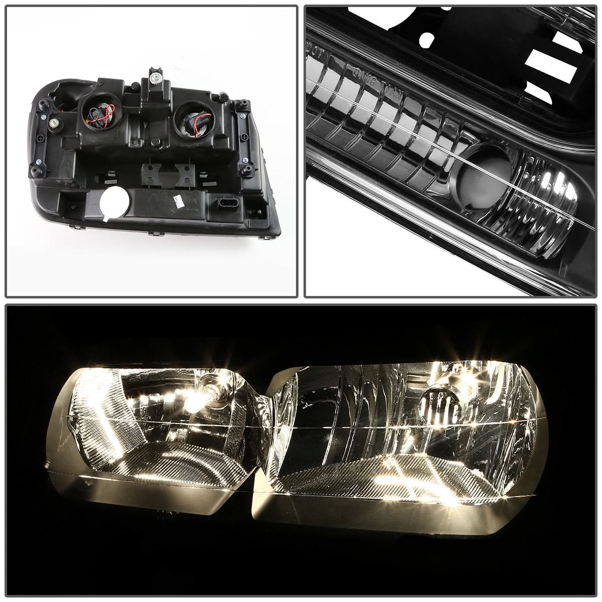 02-09 Chevrolet Trailblazer OE Style Left Headlight Assembly