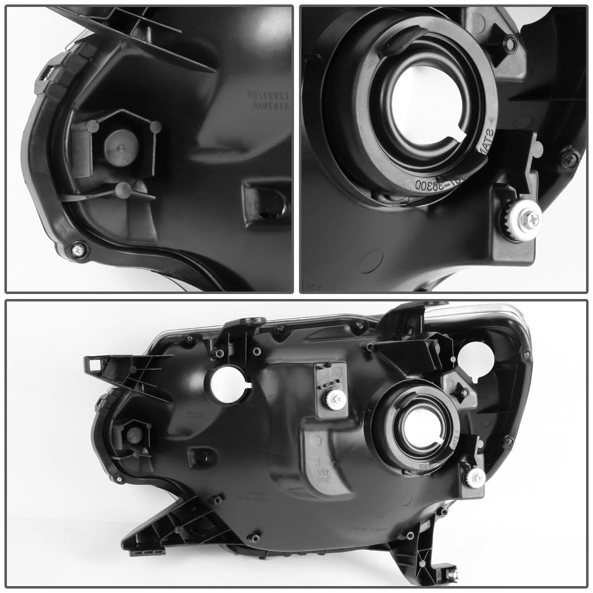 2012-2015 Toyota Tacoma OE Style Right Headlight - Chrome Housing