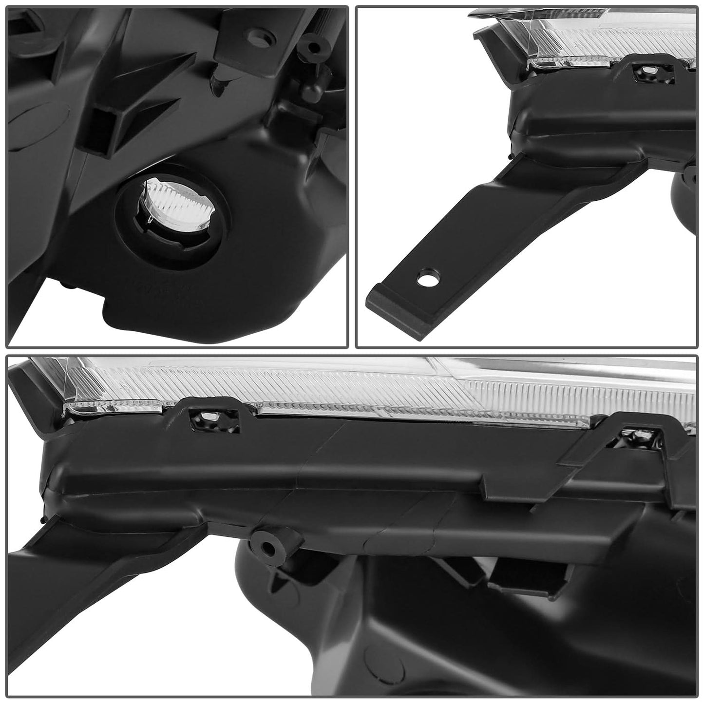 2007-2011 Honda CR-V OE Style Left Headlight - Chrome Housing