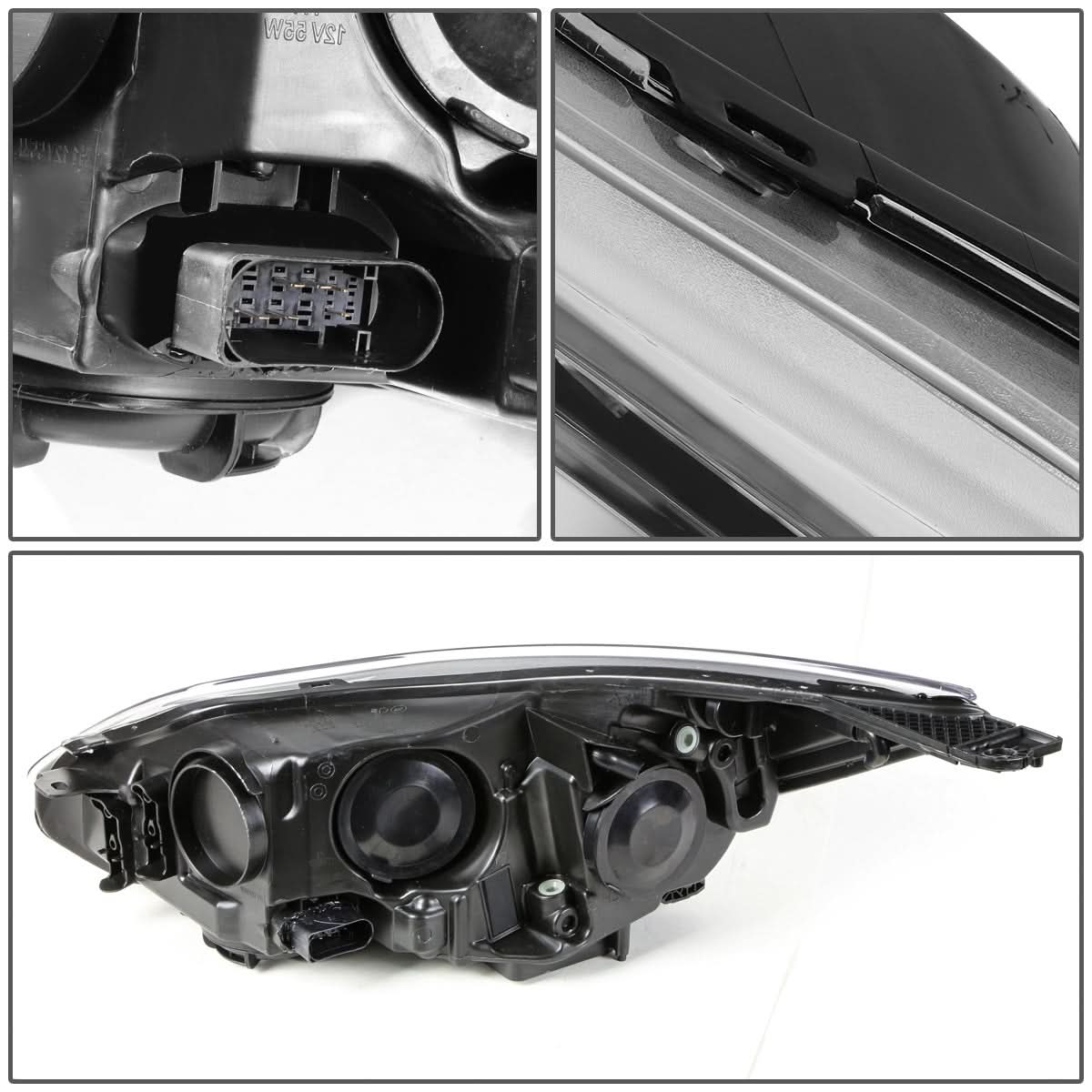 2012-2014 Ford Focus OE Style Right Headlight - Halogen Compatible