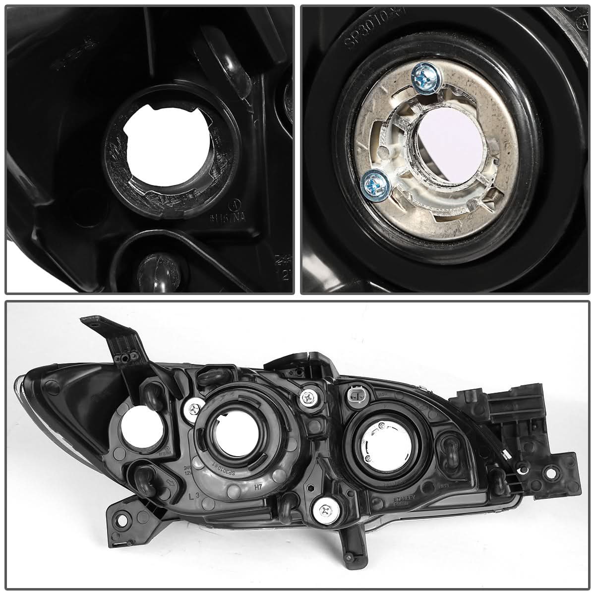 2004-2009 Mazda 3 4-Door OE Style Headlight - Left Side