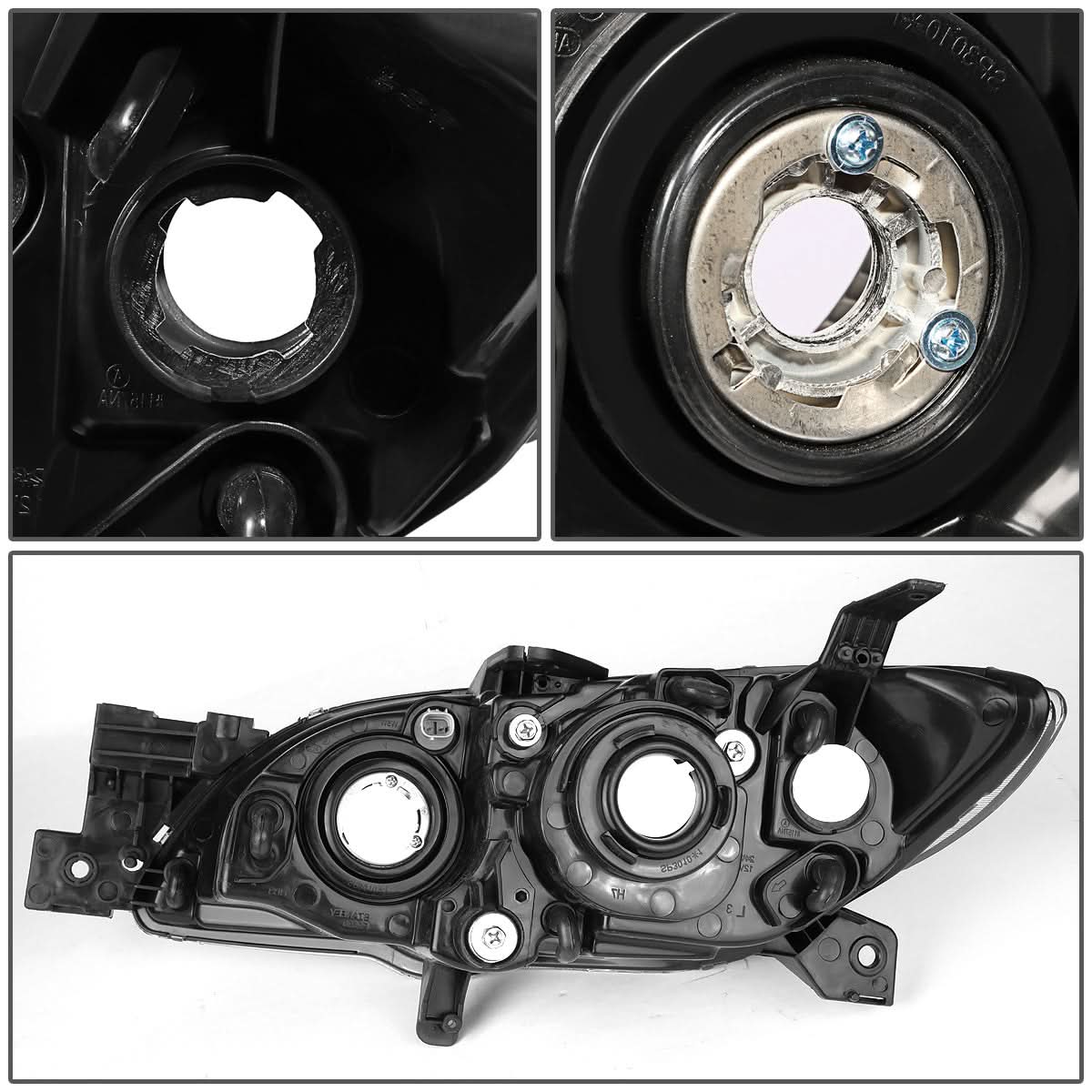 04-09 Mazda 3 4-Door Sedan OE Style Right Headlight