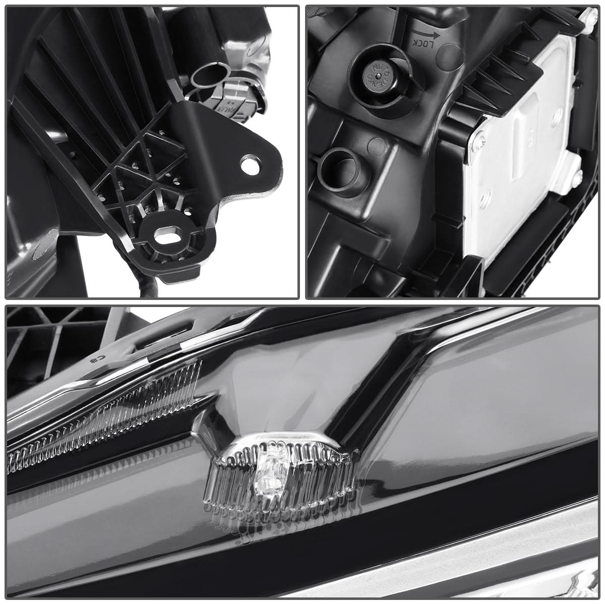 2020-2022 Nissan Sentra OE Style Left Headlight - Chrome