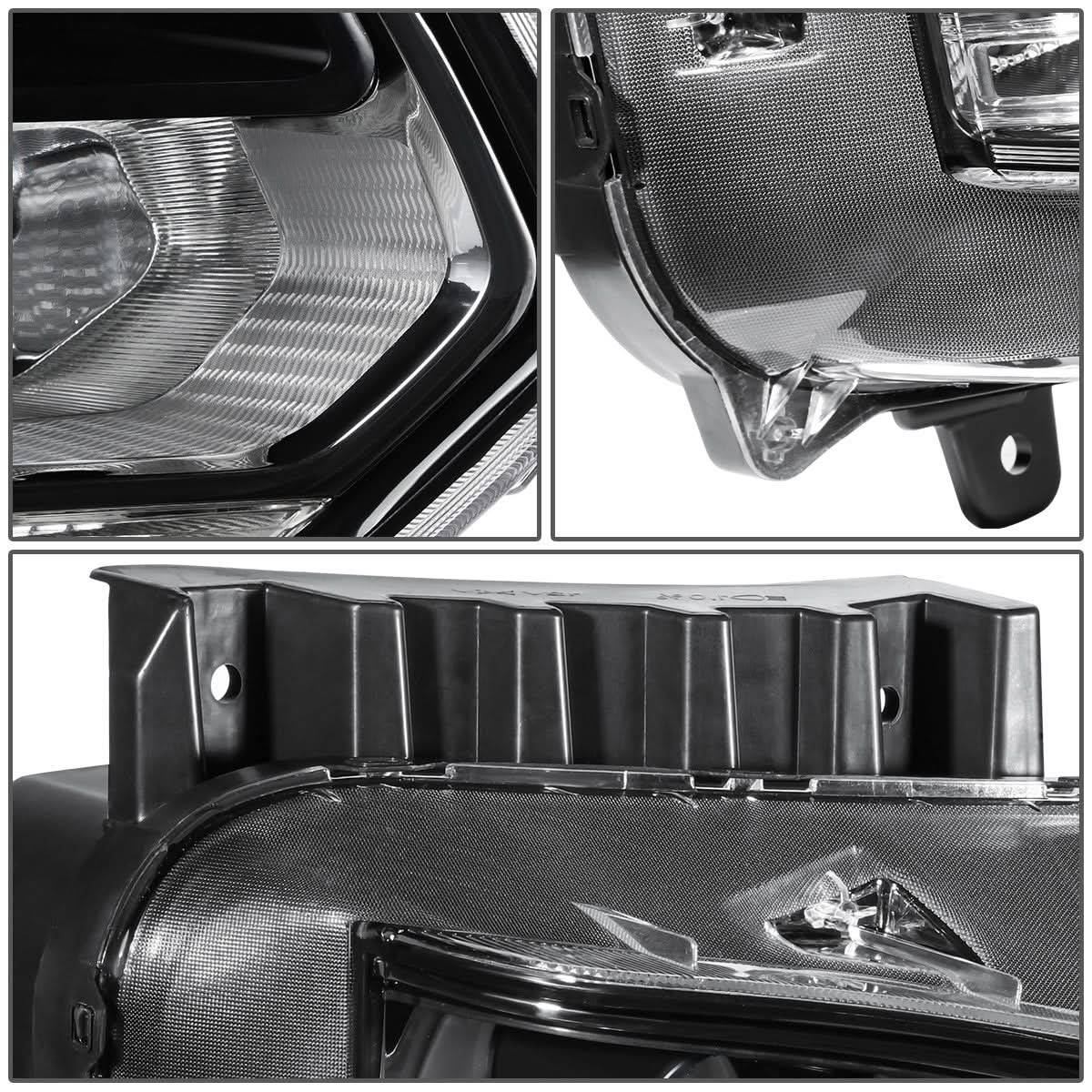 2019-2021 Hyundai Santa Fe OE Style Right Headlight - Black