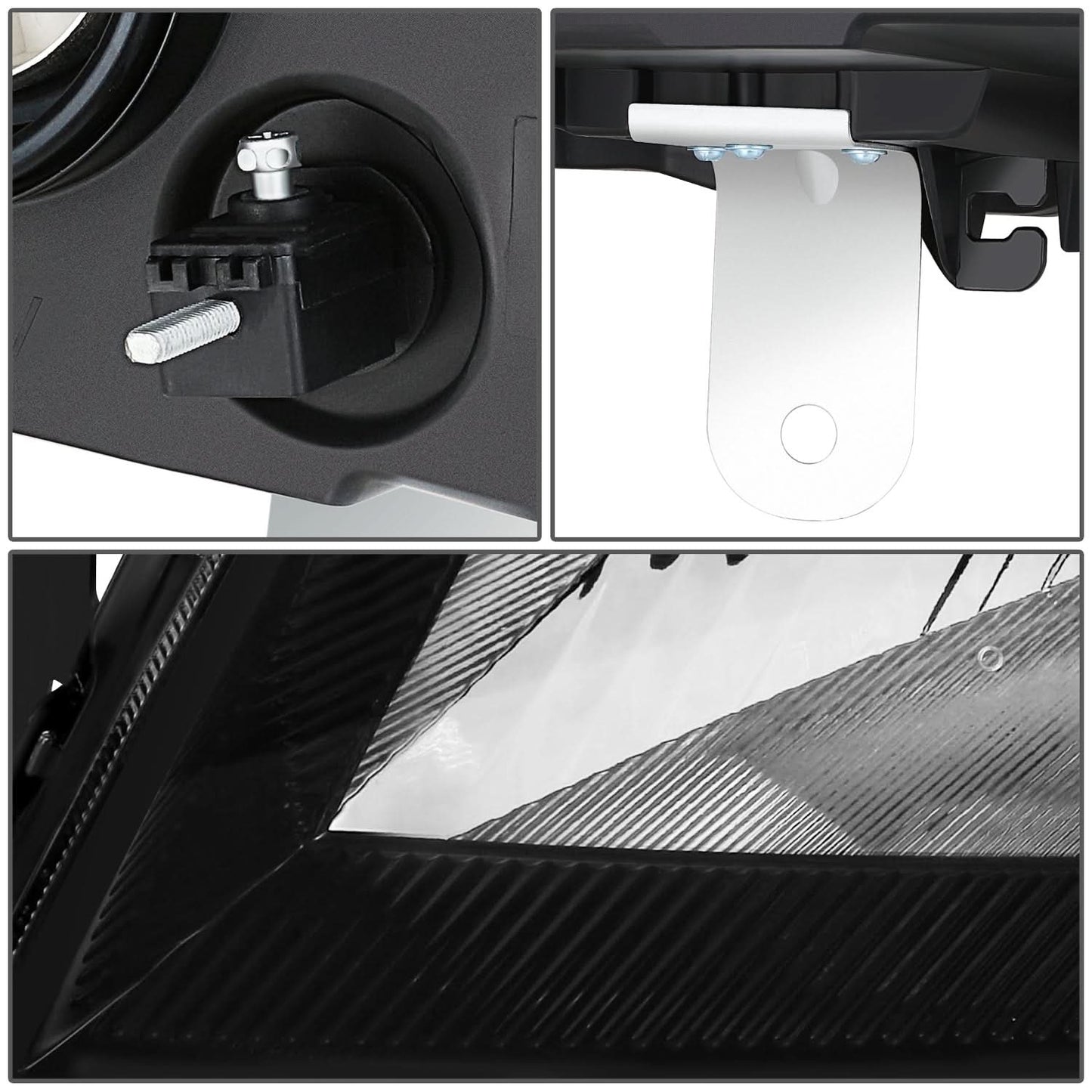 2010-2012 Nissan Sentra OE Style Left Black Headlight