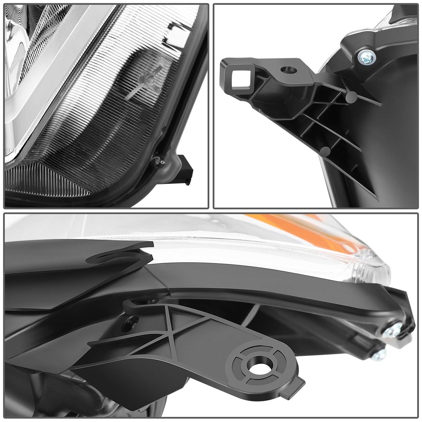 2010-2013 Toyota 4Runner OE Style Right Side Chrome Headlight