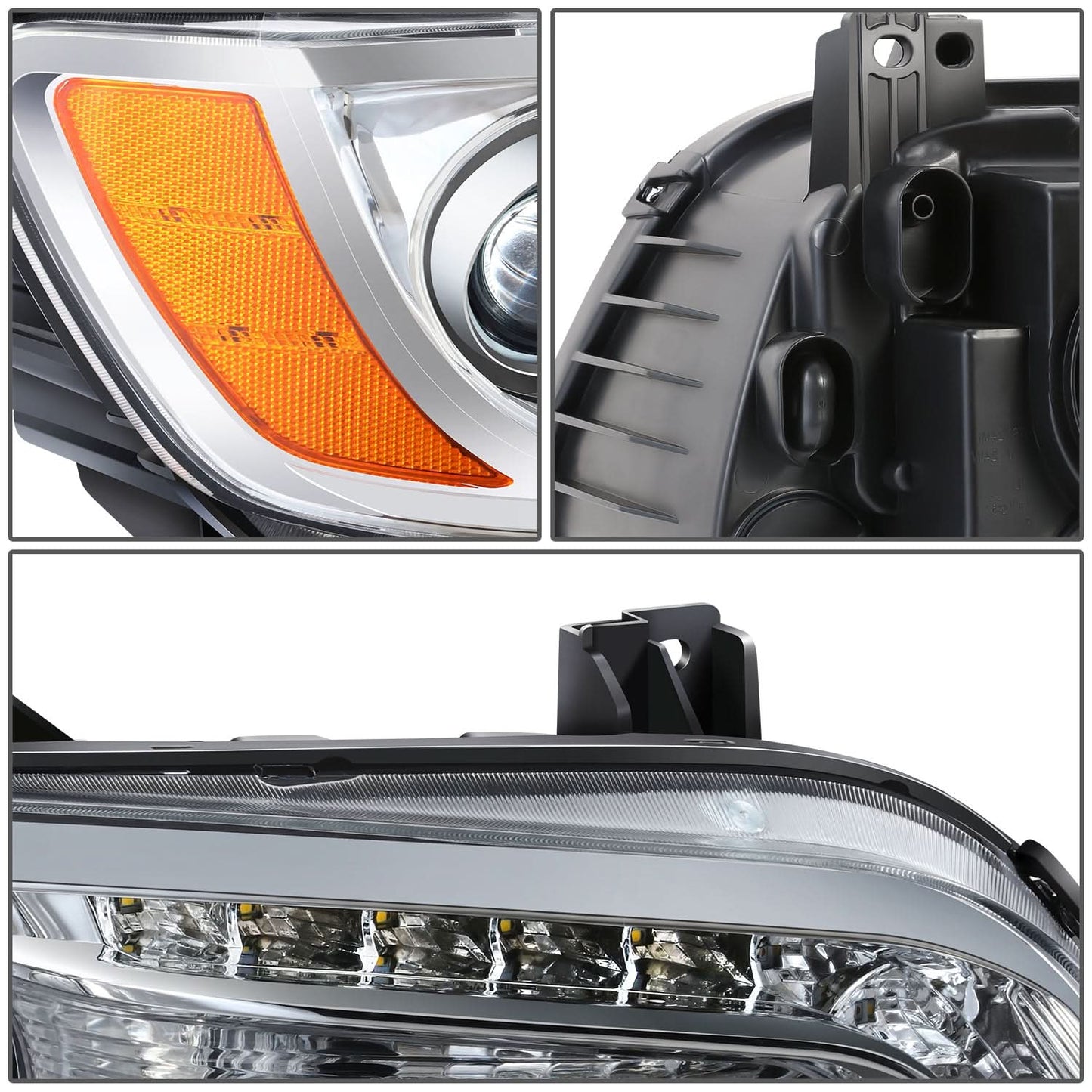 2011-2014 Chrysler 300C OE Style Right Side Chrome Headlight