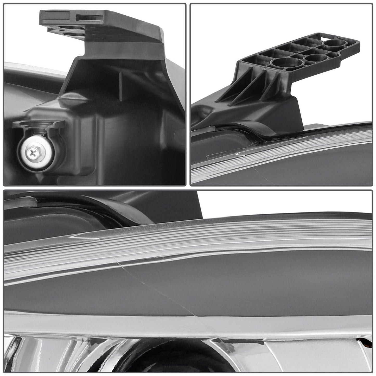 2013-2016 Dodge Dart OE Style Chrome Headlights - Left Side