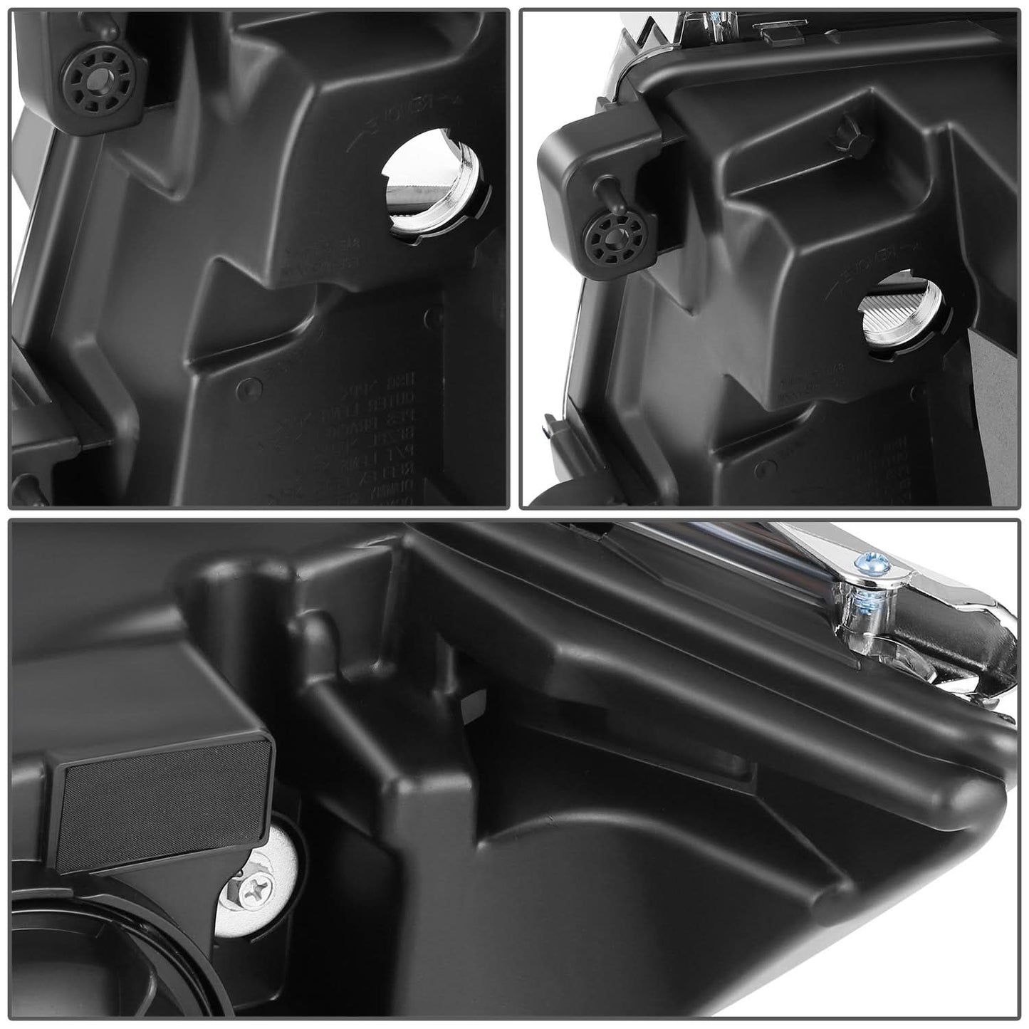 2011-2014 Ford Edge OE Style HID Headlight Right Chrome Housing