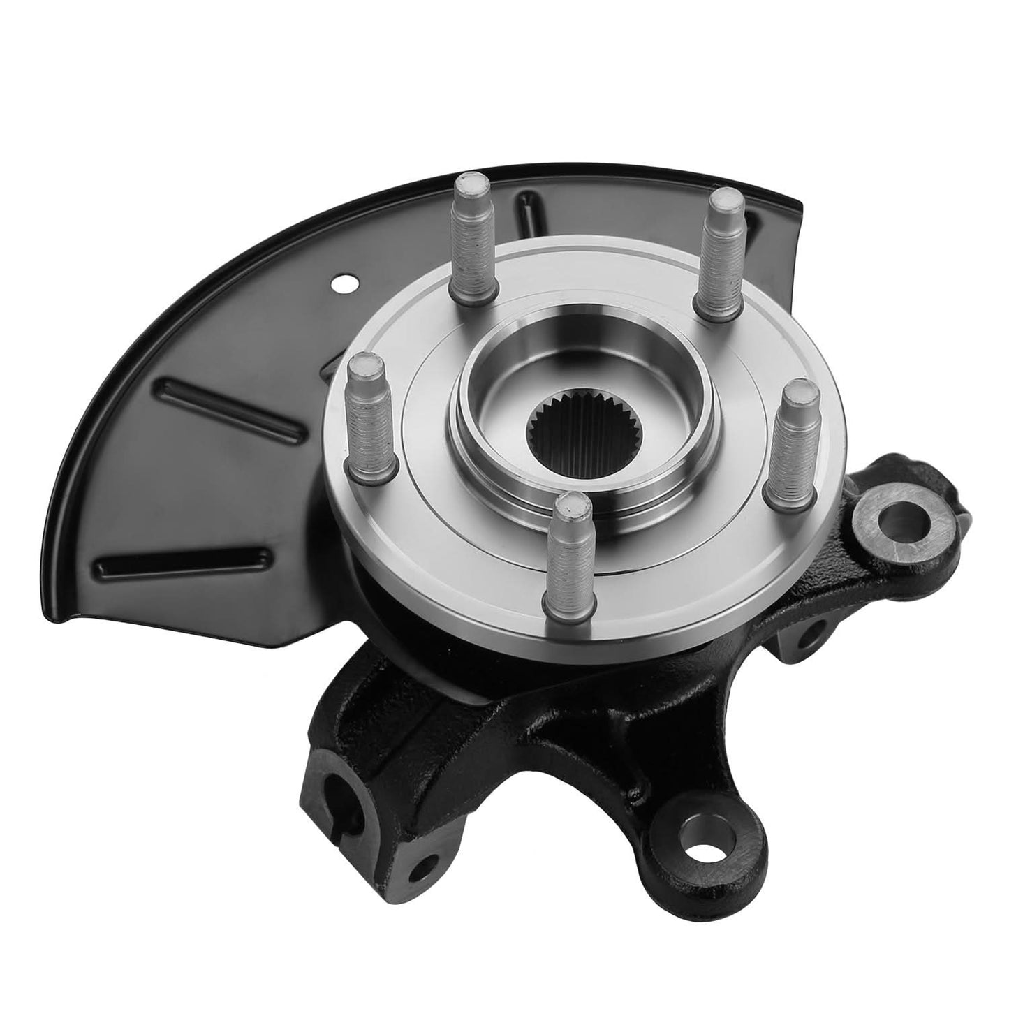 2001-2012 Ford Escape Loaded Knuckle Assembly - Front Right - Black