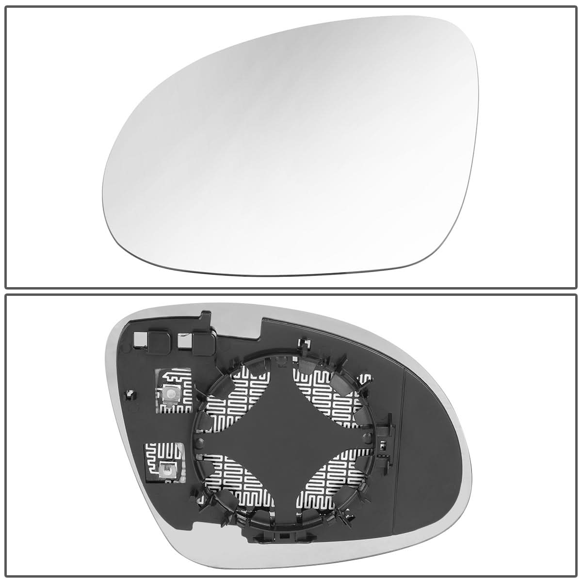 09-17 Volkswagen Tiguan OE Style Mirror Glass Lens - Left Heated