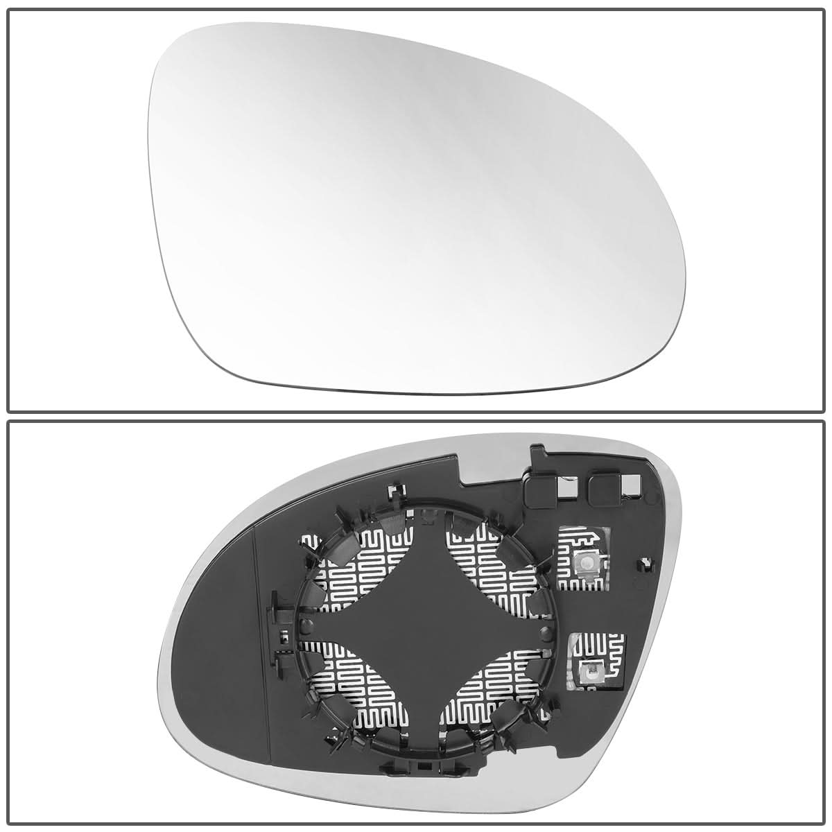 09-17 Volkswagen Tiguan OE Style Heated Mirror Glass Lens - Right