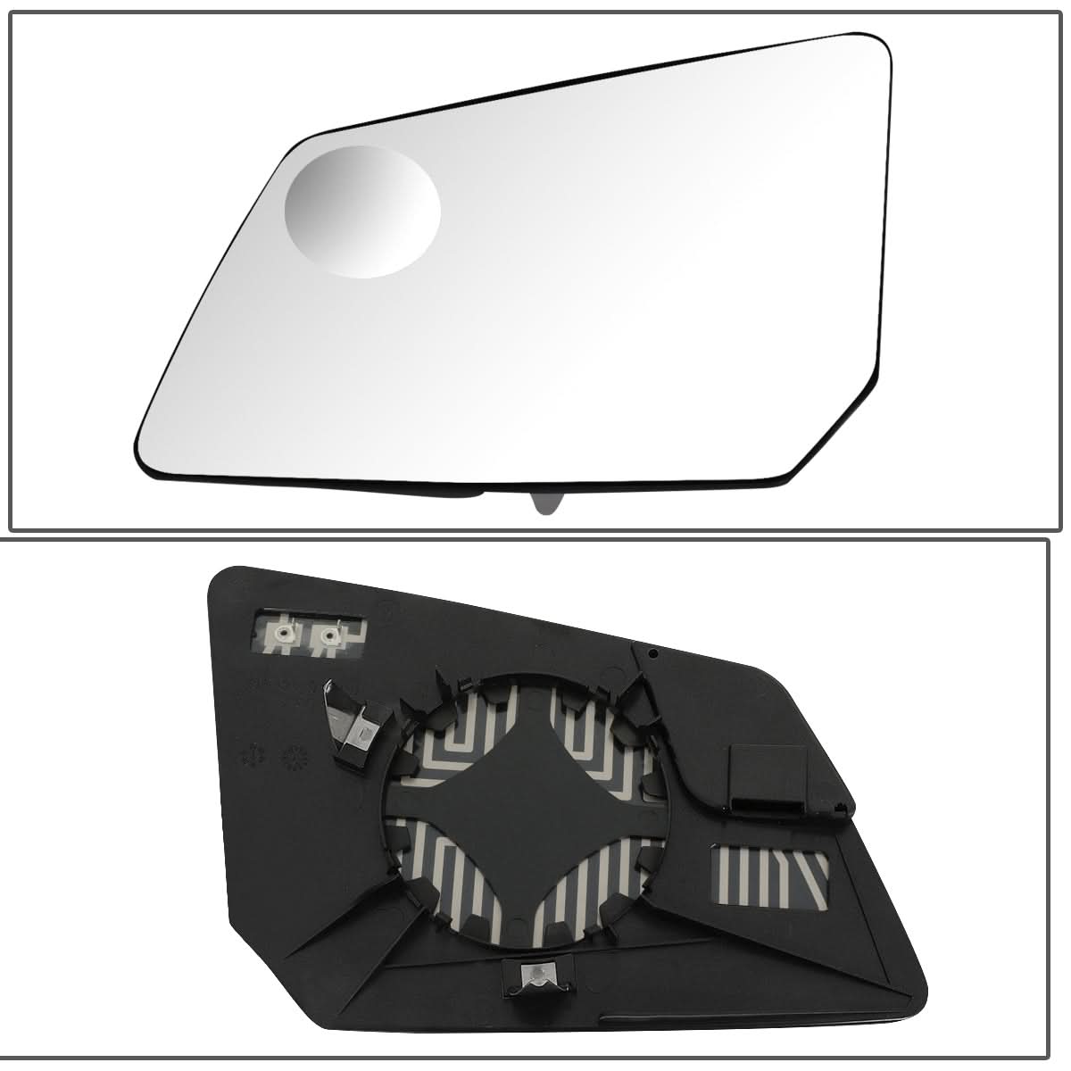 09-17 Chevrolet Traverse Mirror Glass Lens OE Style Left Side