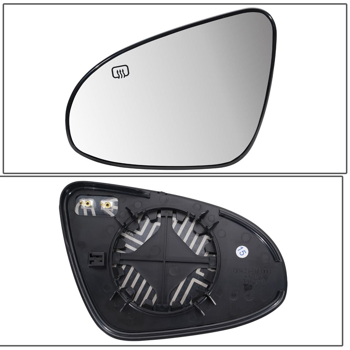 2014-2016 Toyota Corolla OE Style Heated Mirror Glass Lens - Left