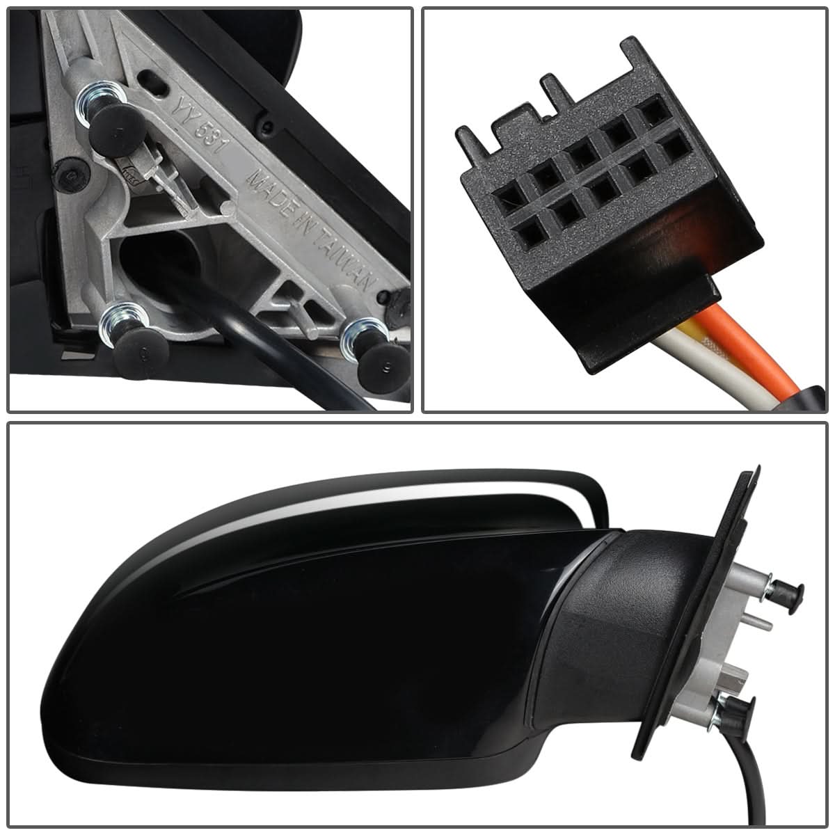 11-14 Dodge Charger OEM Style Power Folding Side Mirror Right