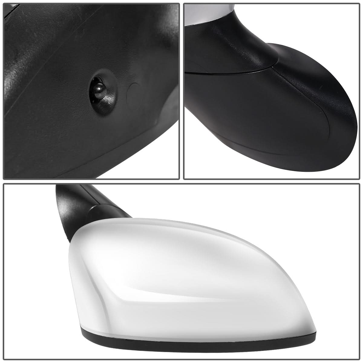 2013-2015 Fiat 500 OEM Style Powered Heated Folding Mirror Right