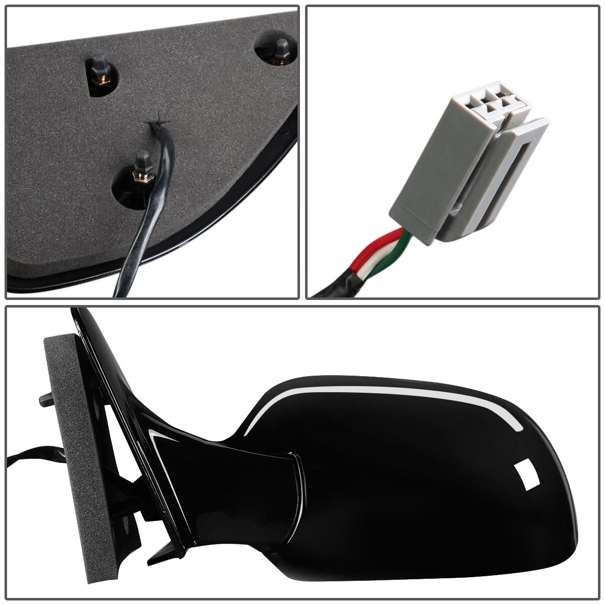 99-03 Ford Windstar OE Style Power Side Mirror - Left