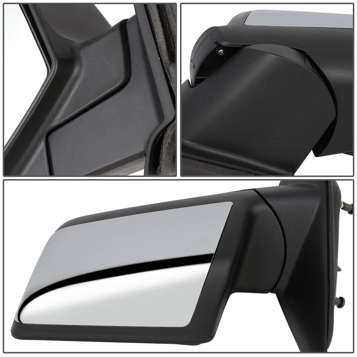 06-11 Ford Ranger Manual Chrome Left Side Mirror