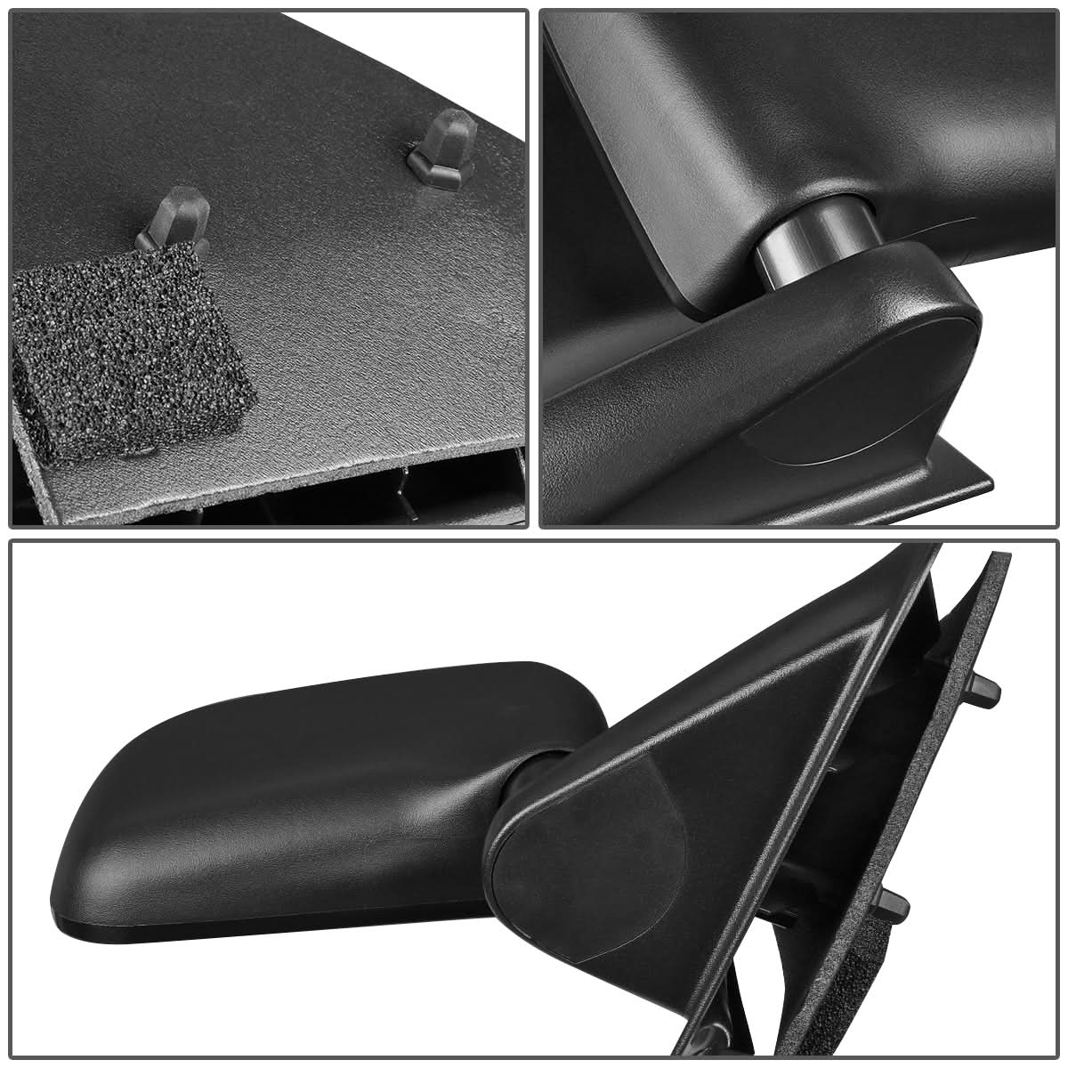 94-02 Ford Ranger Manual Textured Black Right Side Mirror