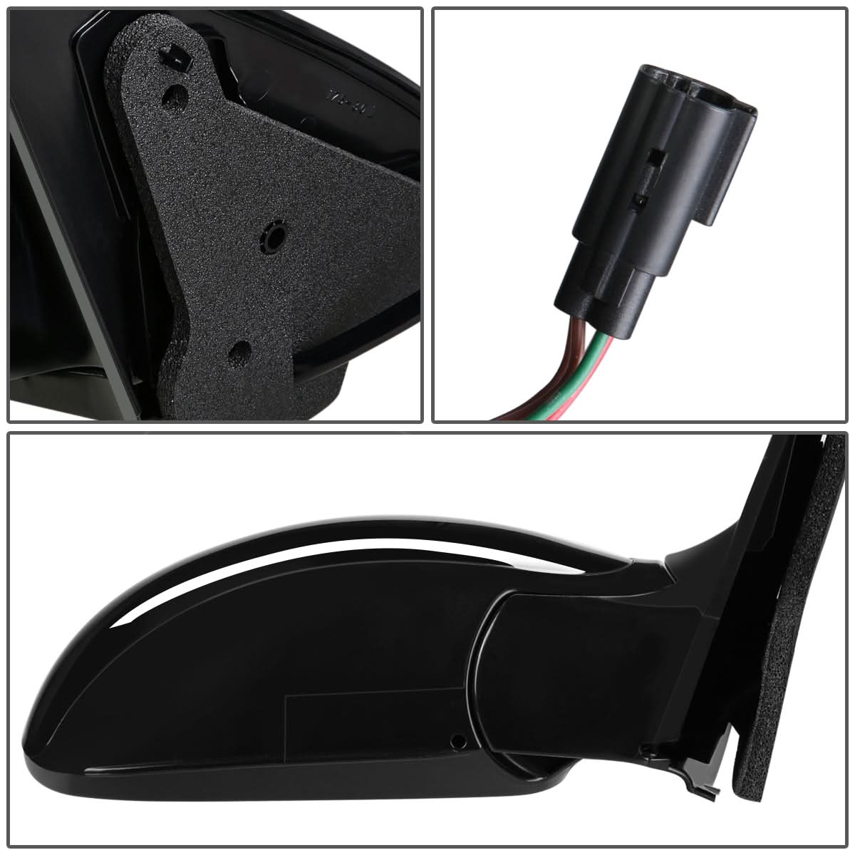 02-07 Ford Focus OEM Style Powered Heated Side Mirror - Right