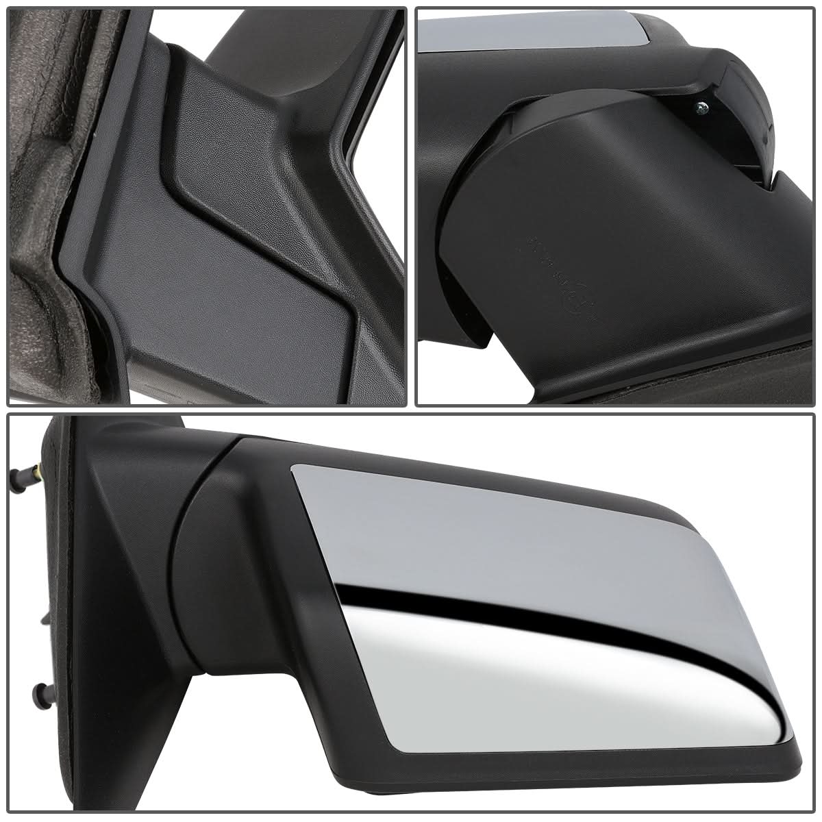 06-11 Ford Ranger OEM Manual Chrome Right Side Mirror