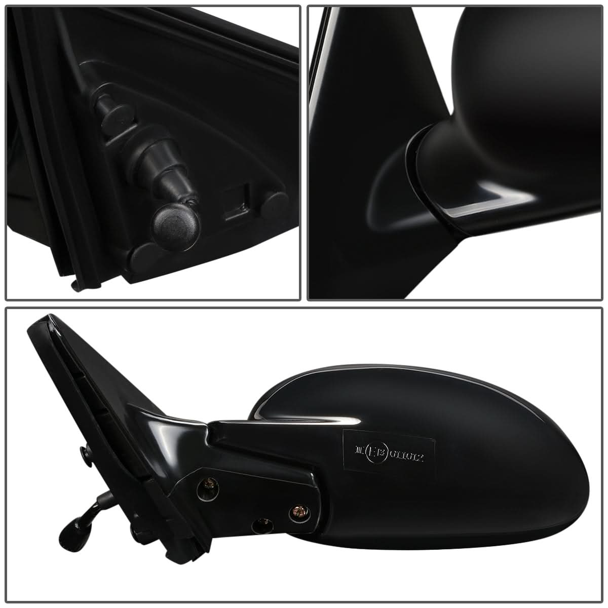 1992-1995 Honda Civic OEM Manual Folding Side Mirror Left