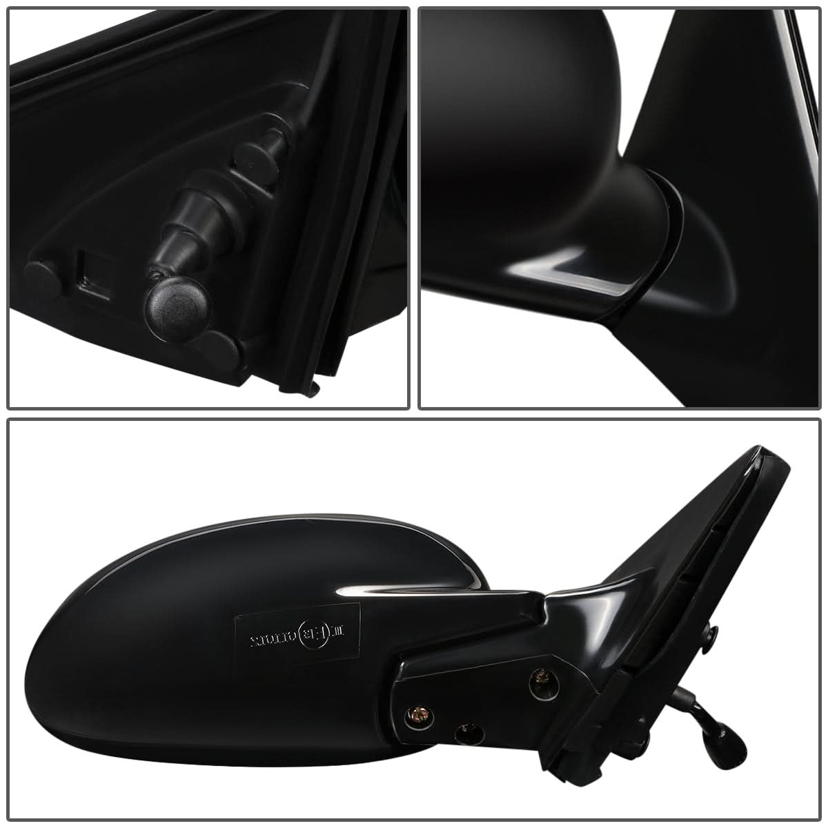 92-95 Honda Civic Manual Folding Side Mirror - Right