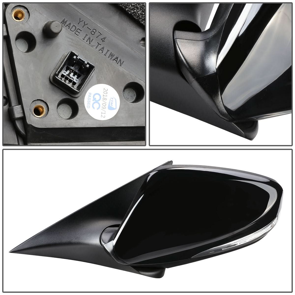 2013-2014 Hyundai Veloster OEM Heated Power Mirror Left