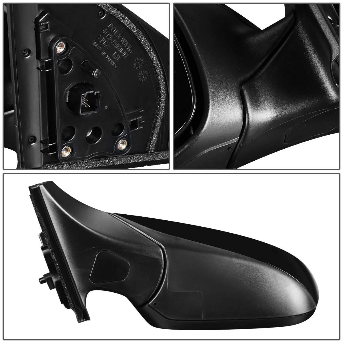 2014-2017 Hyundai Accent OEM Powered Heated Side Mirror - Left
