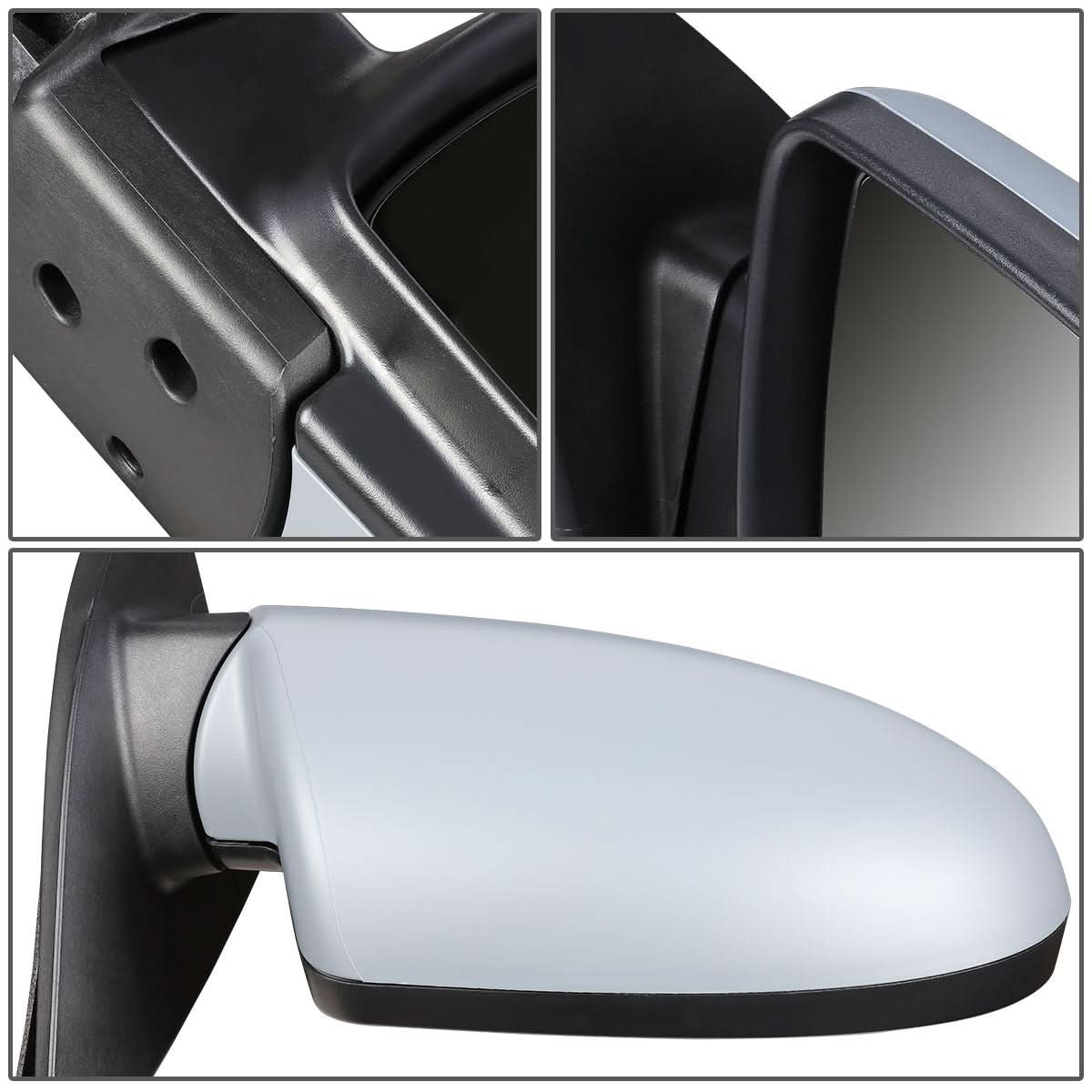 06-09 Hyundai Accent OEM Powered Side Mirror - Gray Right