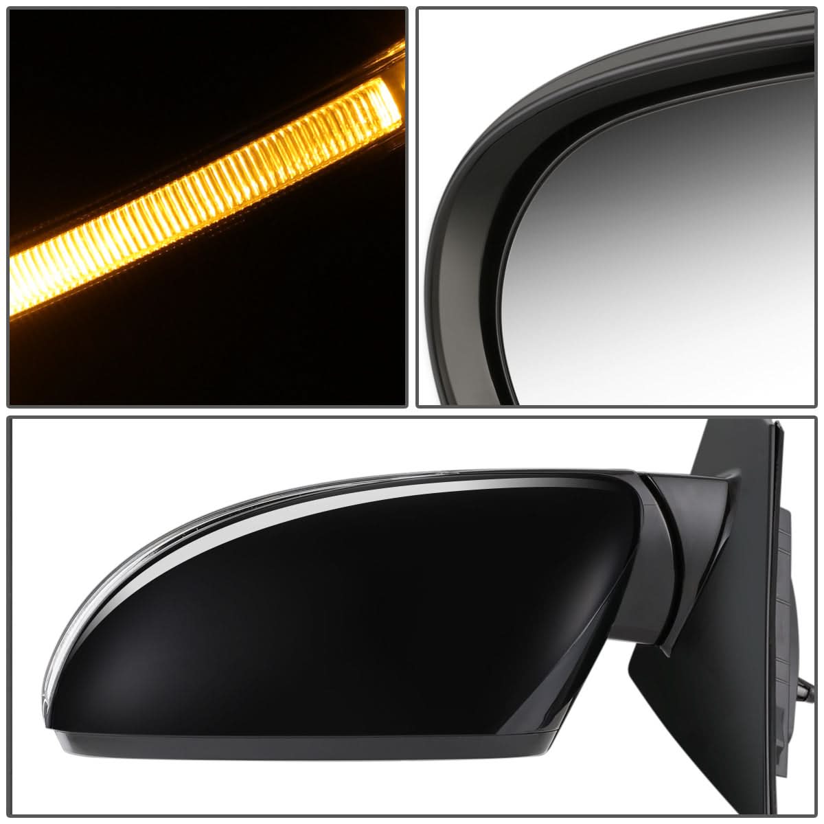 14-15 Kia Sorento OEM Style Power Folding Side Mirror Left