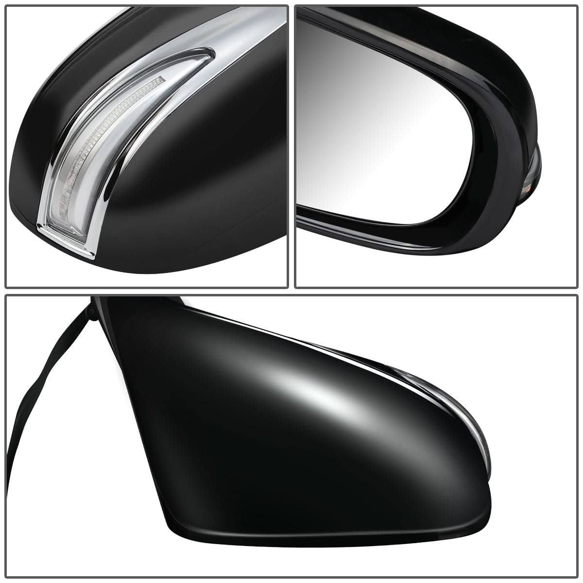 2007-2012 Lexus ES350 OEM Style Powered Heated Side Mirror Right