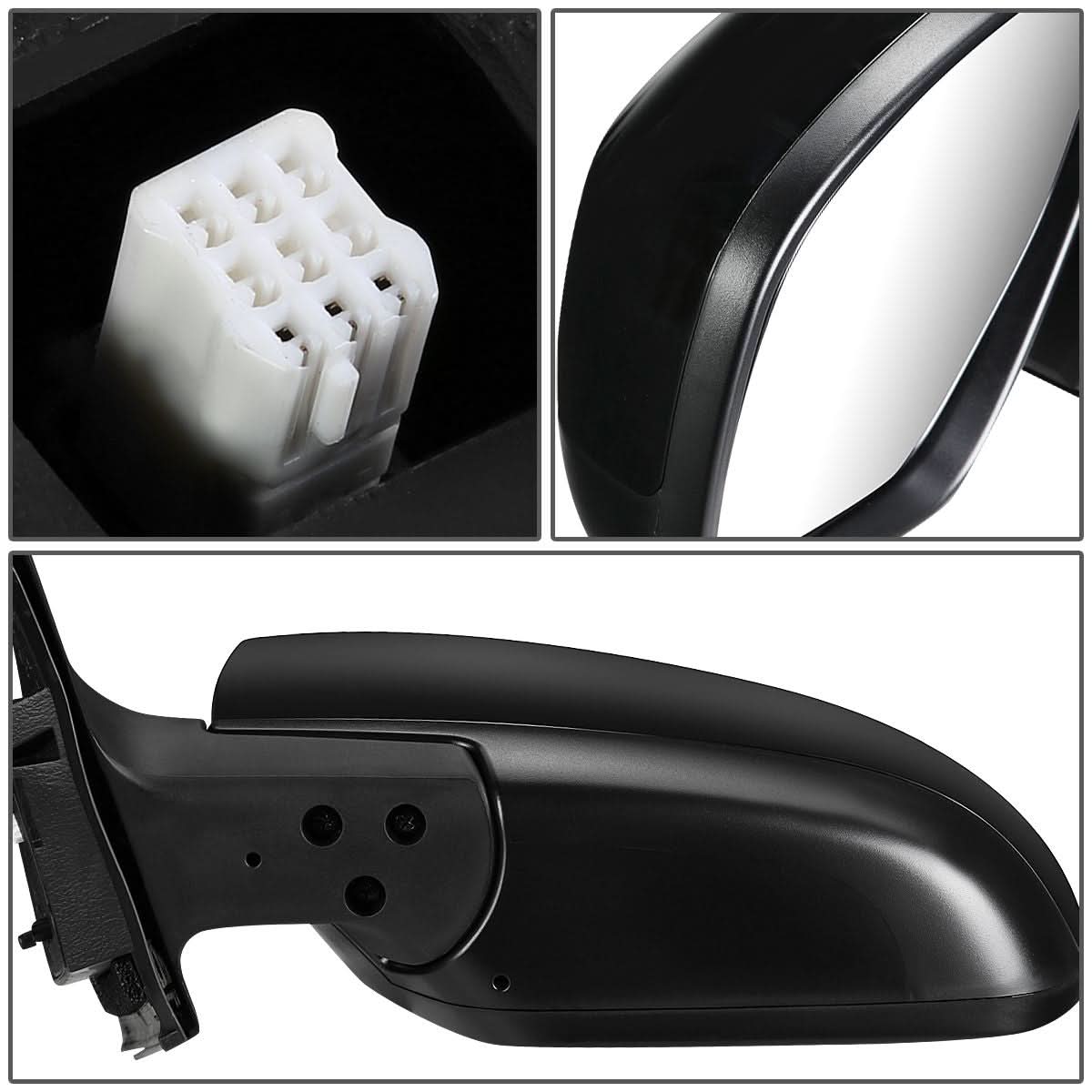 10-15 Mazda CX-9 OEM Powered Paintable Left Side Mirror