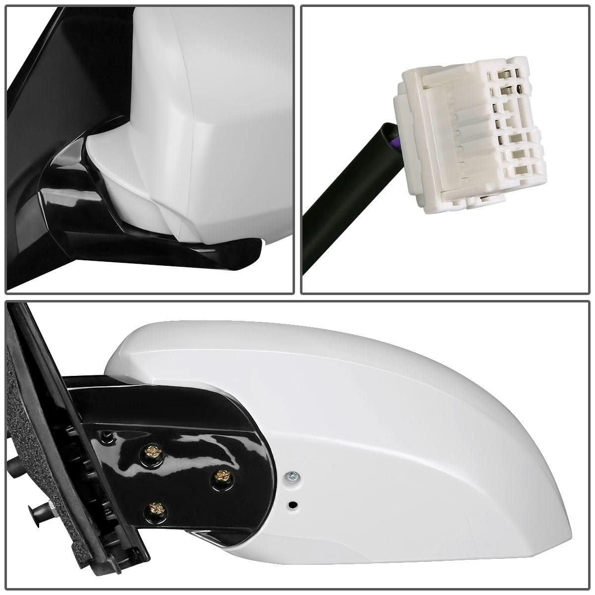 04-08 Nissan Maxima OEM Style Powered Heated Side Mirror Left